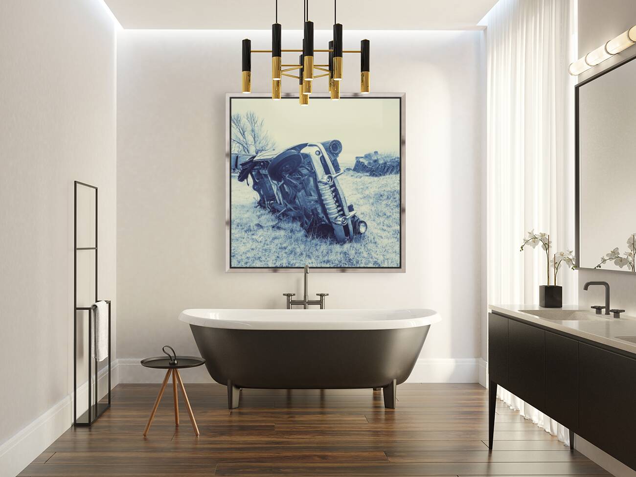 Rustic Relic - Blue Bottom Reproduction