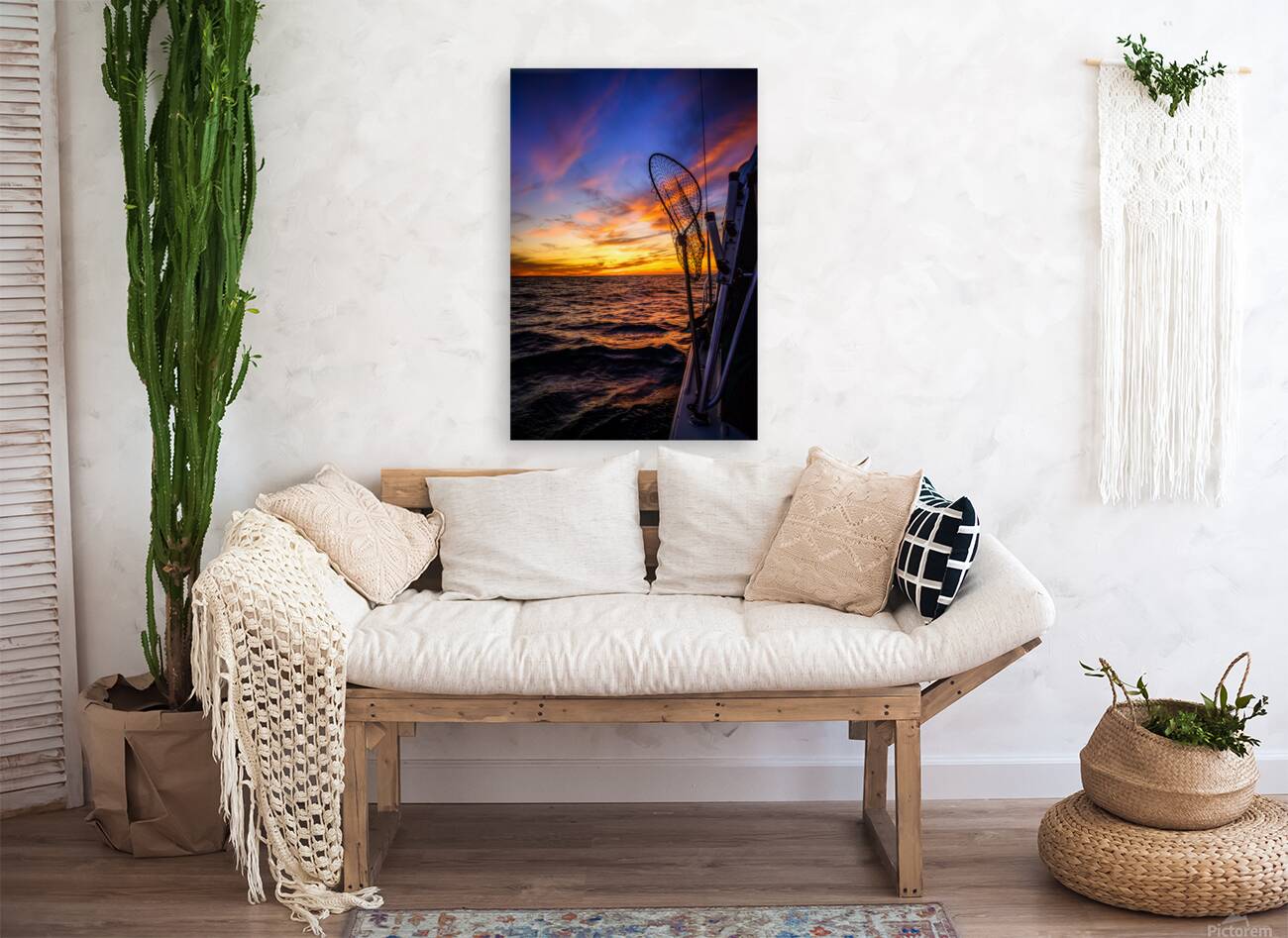 Octobers Palette: Setting Sail for Birthday Memories on the Wat Reproduction