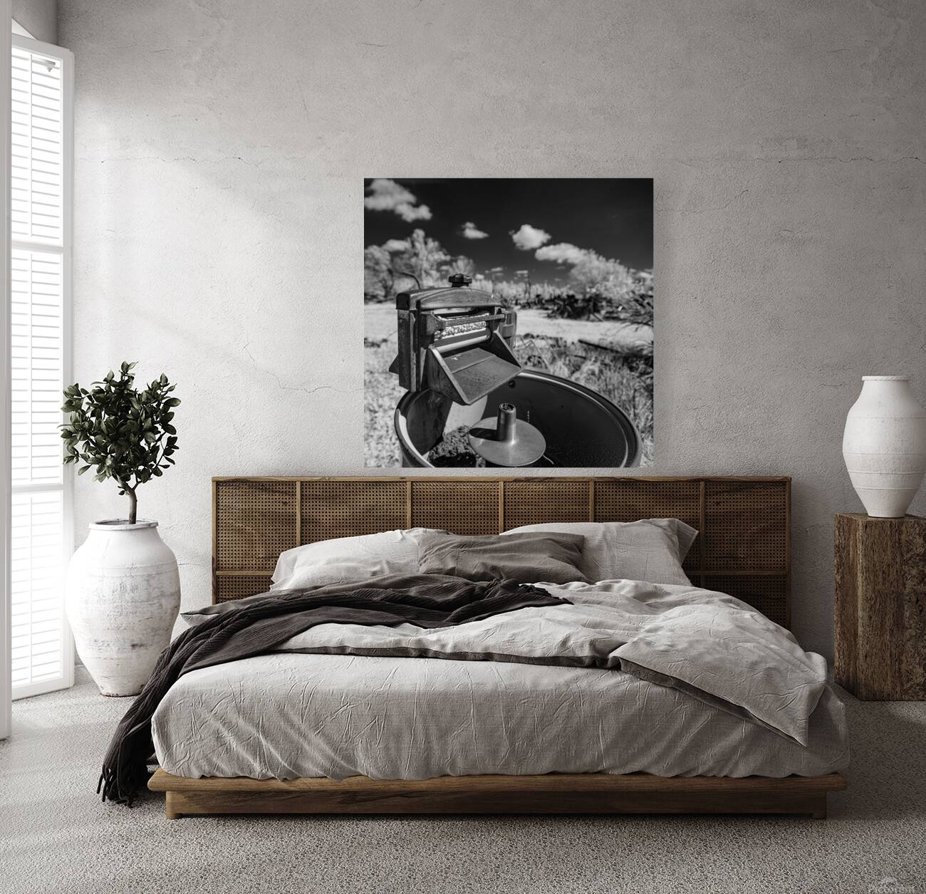 Rustic Relic   Old Washing Machine Reproduction