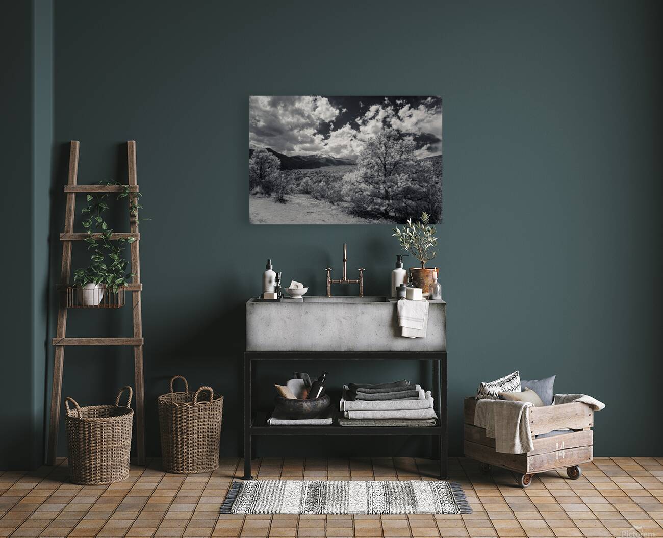 Trail to Majesty: A Glimpse Beyond on Scotchman Trail Garden of the Gods Reproduction