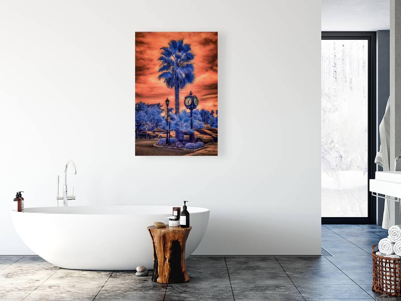 Radiant Dusk: Capturing the Charm of Inverness Florida Reproduction