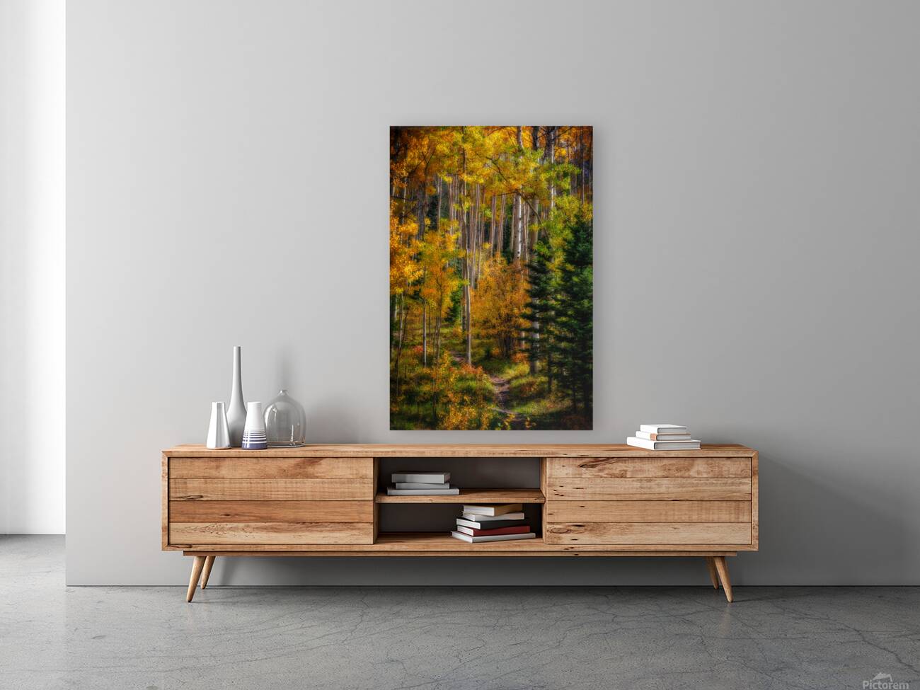 Elegy of Amber Leaves Reproduction