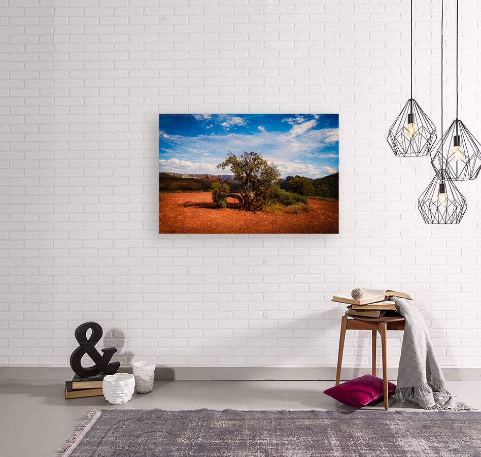 Gnarled Ode on Reddish Earth Reproduction