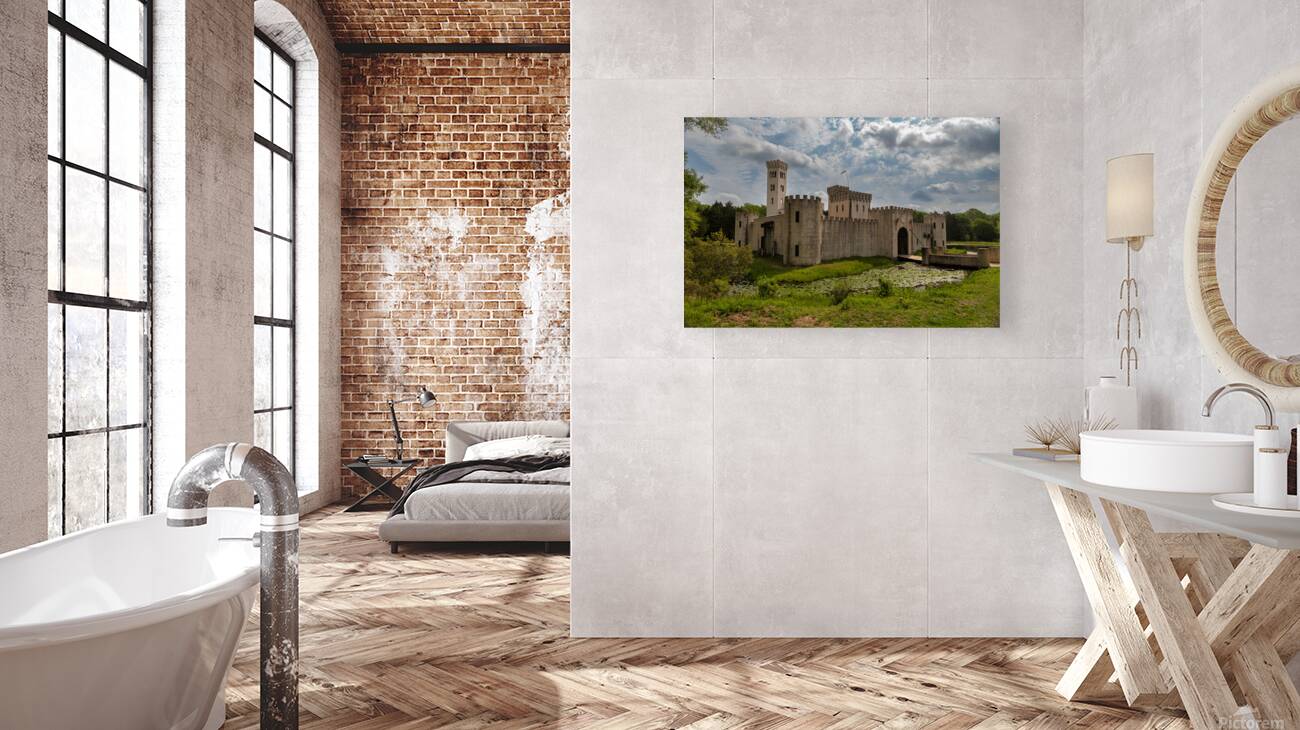 Emerald Whispers: Newmans Castle in the Texas Sky Reproduction