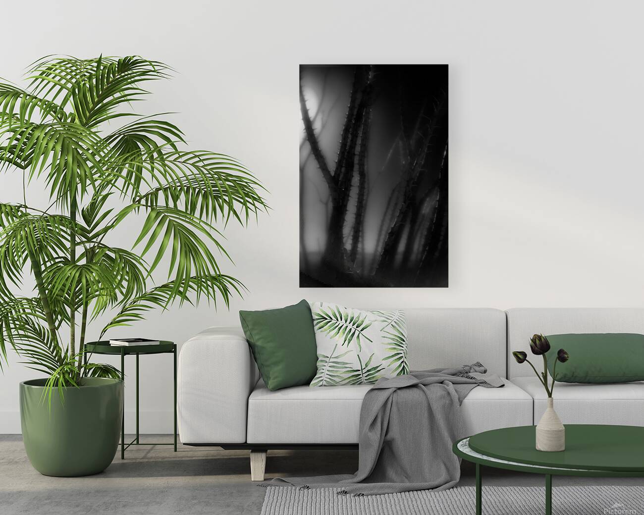 Shadows Weave Through Thorned Spire Reproduction