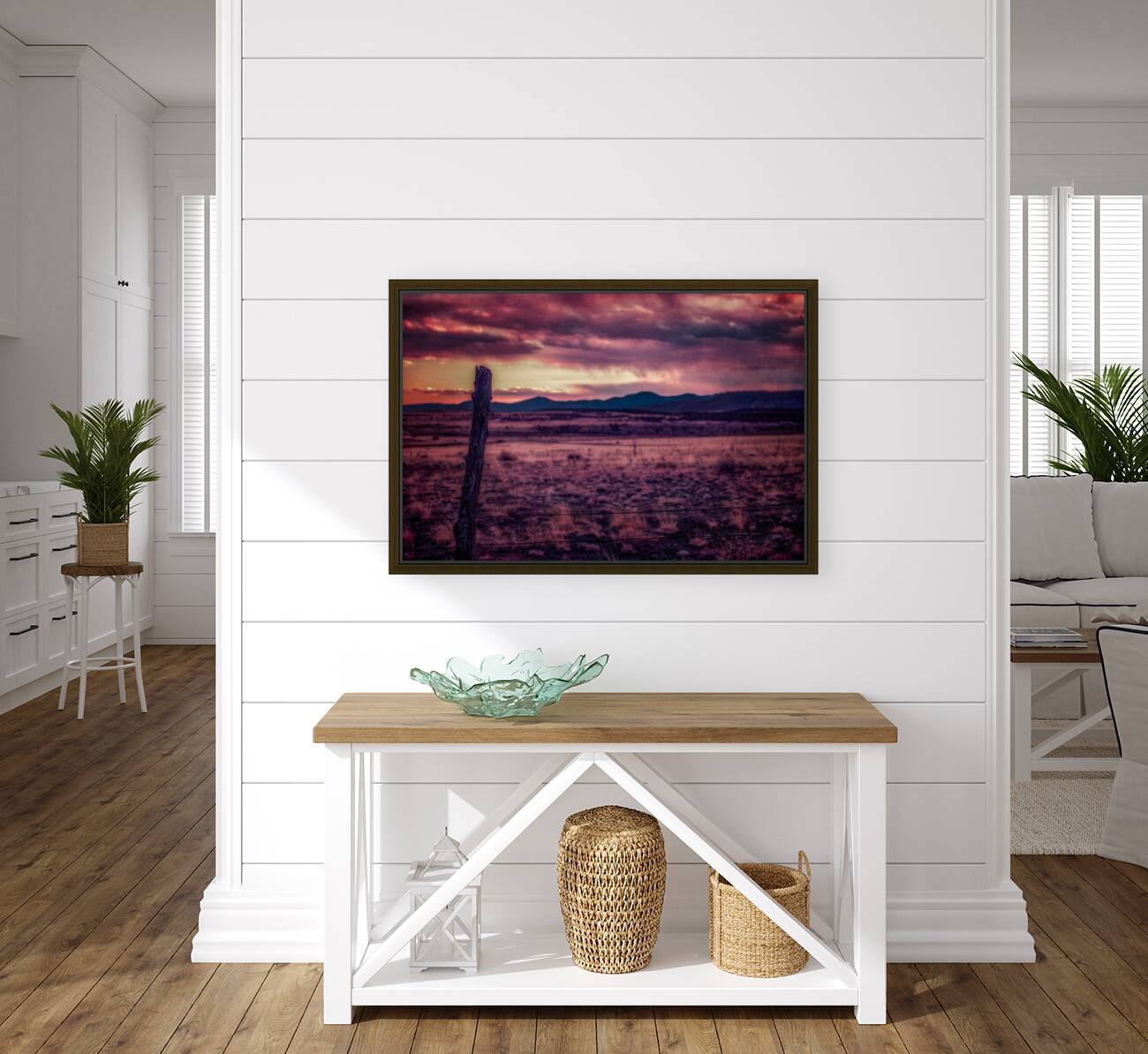 Timeless Solitude Under Painted Skies Reproduction