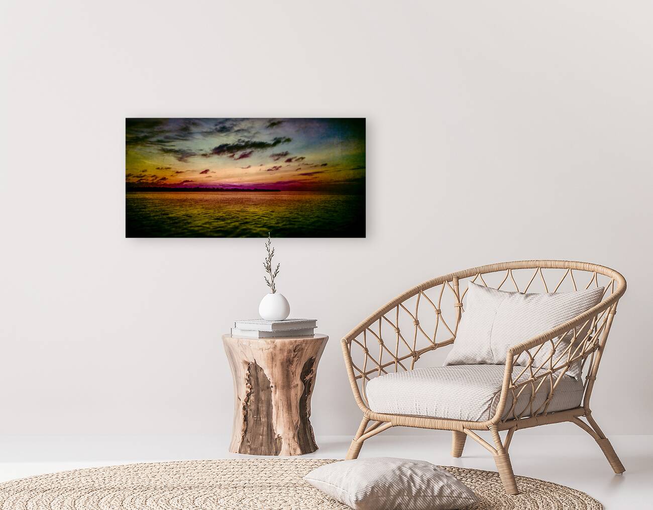 Serenitys Palette: Florida Keys Sunset Reproduction