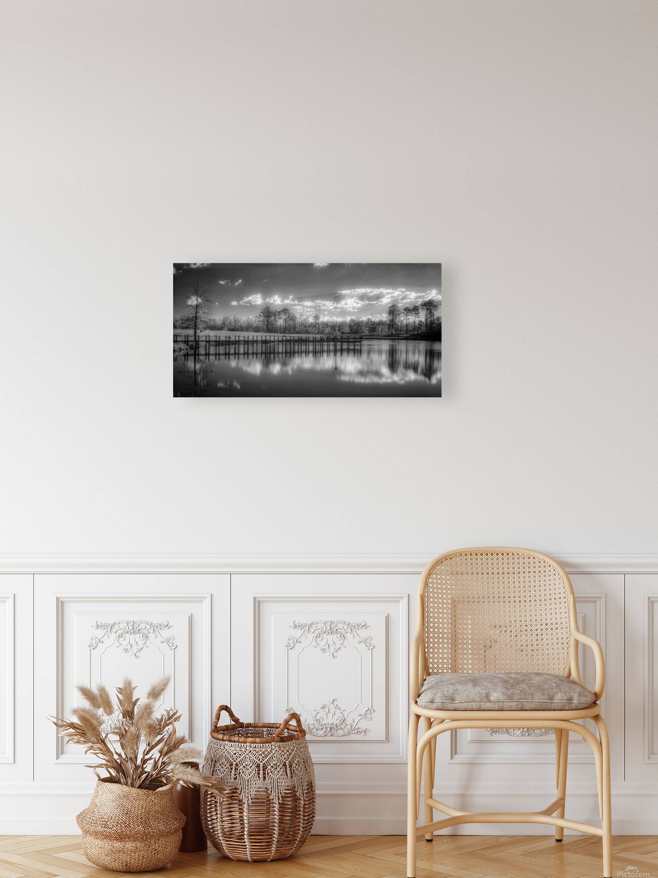 Tranquil Reflection: Florida Dead Lakes Reproduction