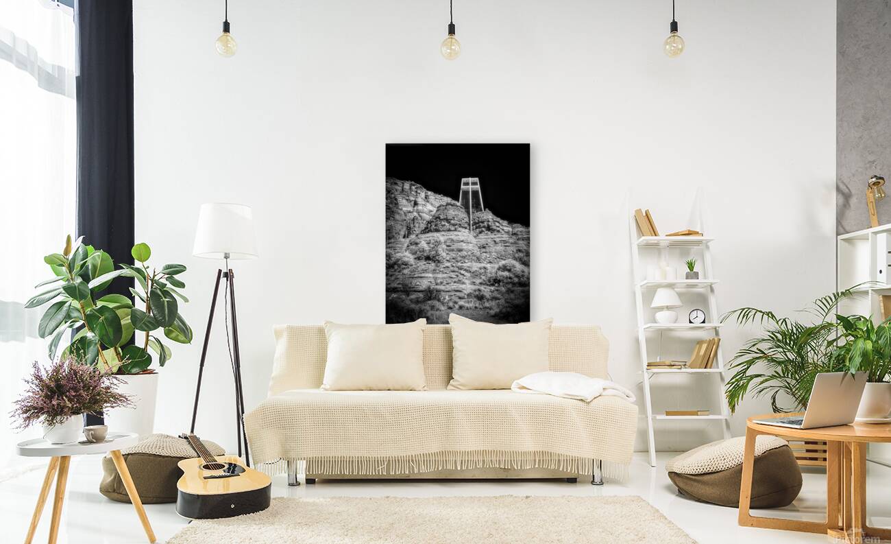 Surreal Stillness in Sacred Shadows Reproduction