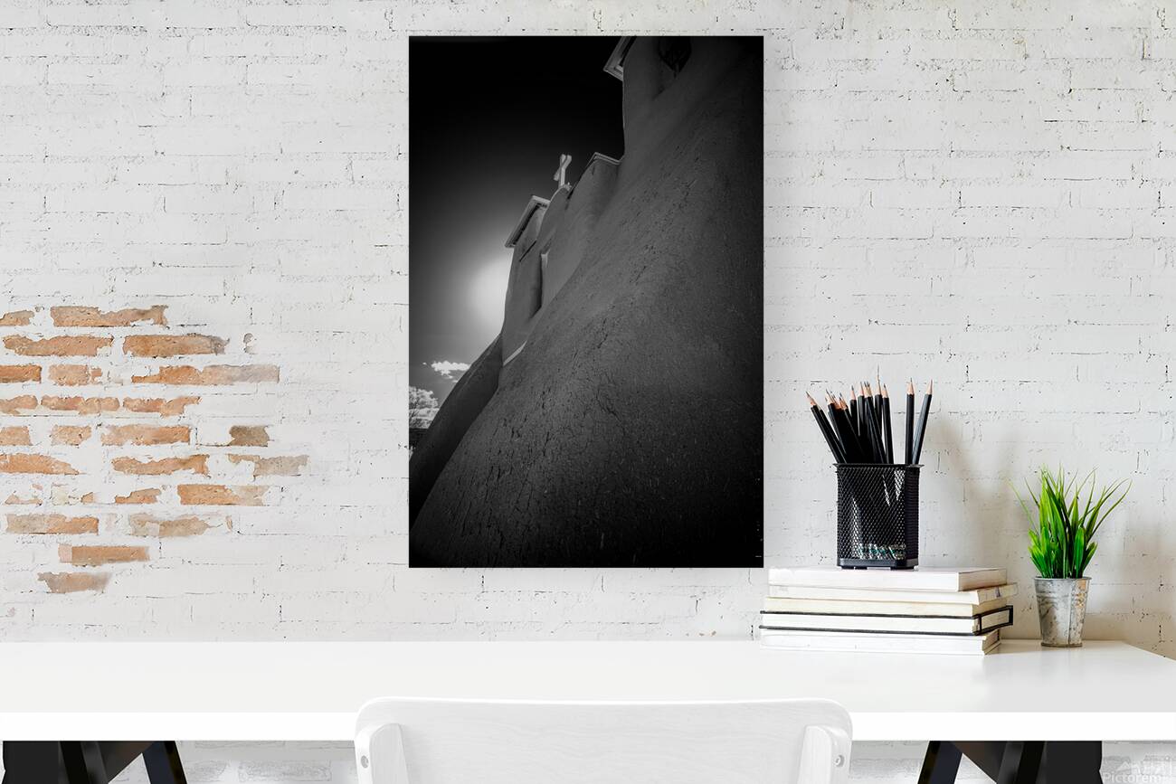 Divine Contours of Taos Reproduction