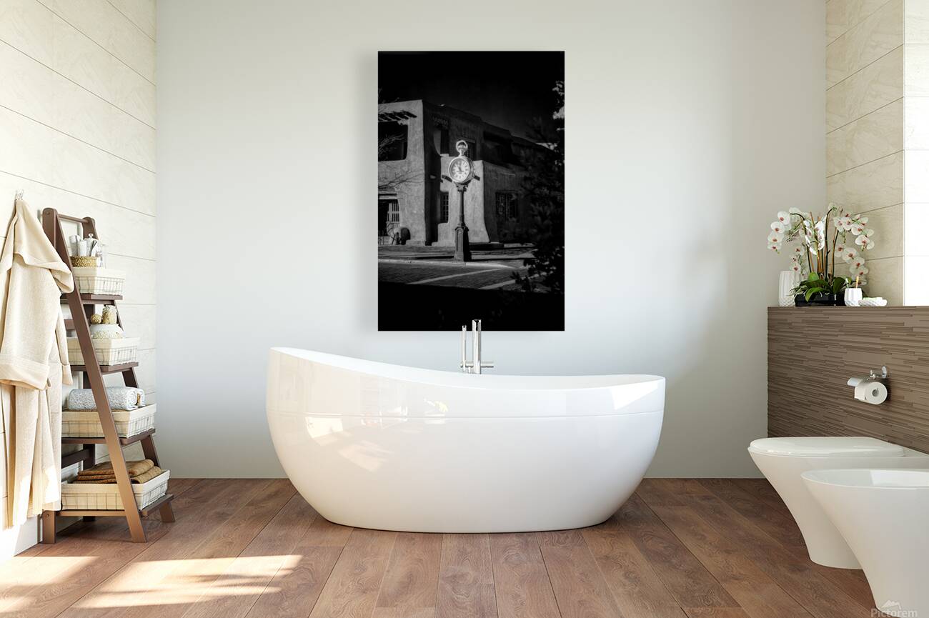 Timeless Scene of Santa Fe Reproduction