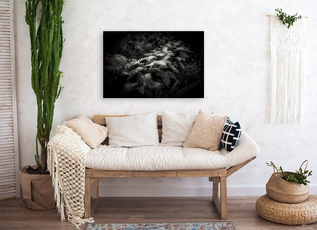 Ethereal Ferns: Whispers Beneath the Canopy Reproduction