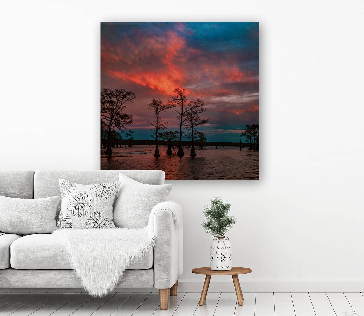 When the Sky Catches Fire Reproduction