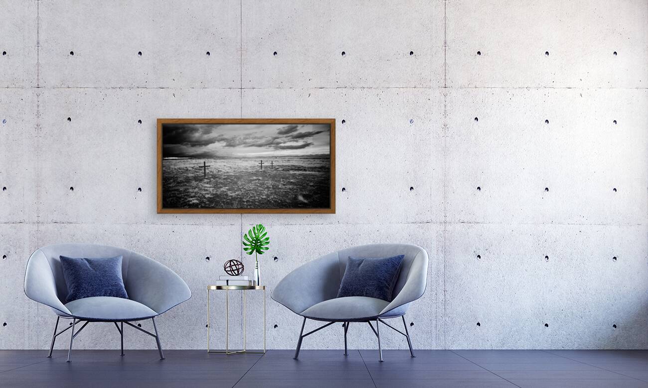 Silent Crosses: Fort Laramie Cemetery Reproduction