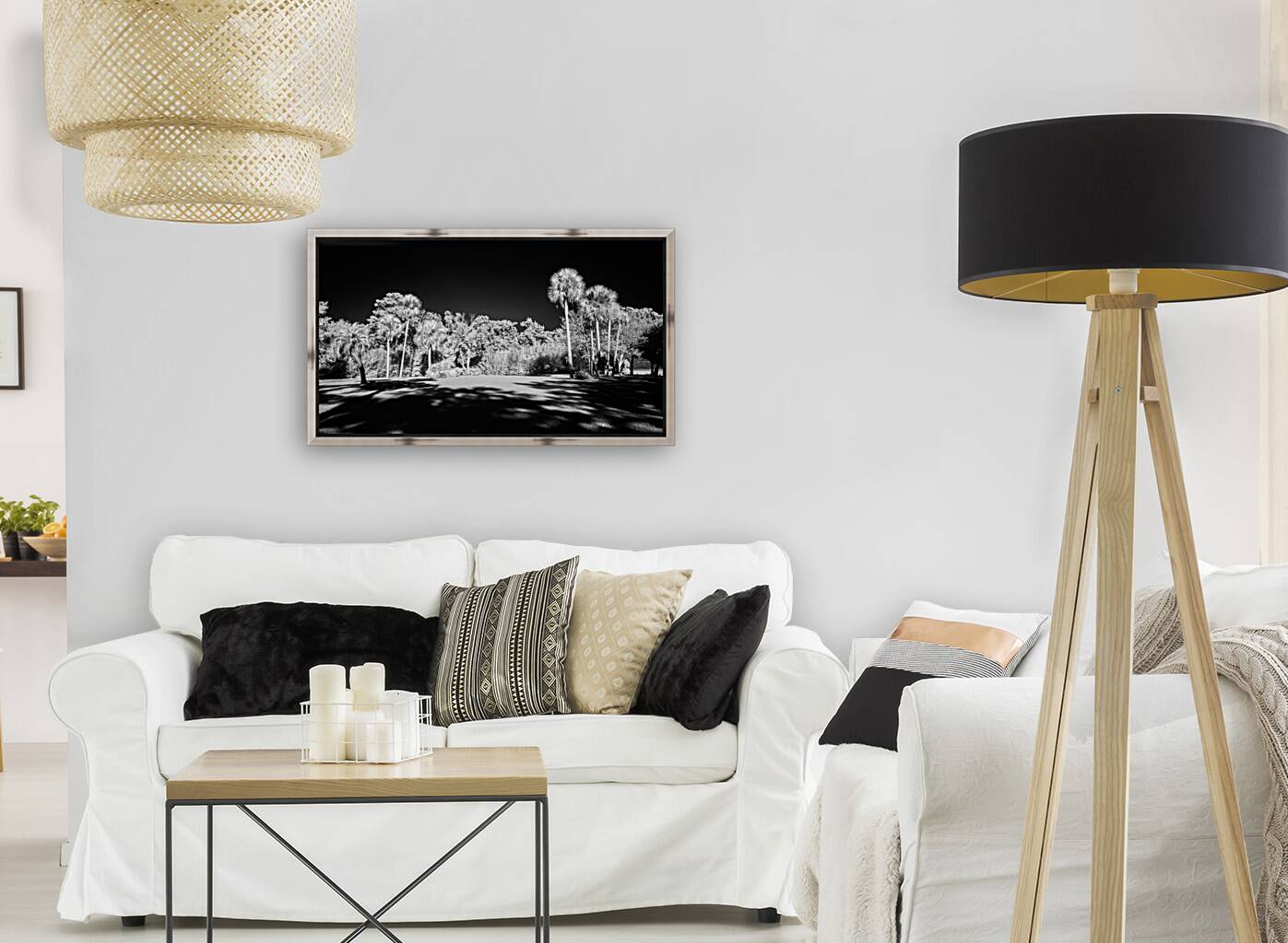 Lighted Center Reproduction