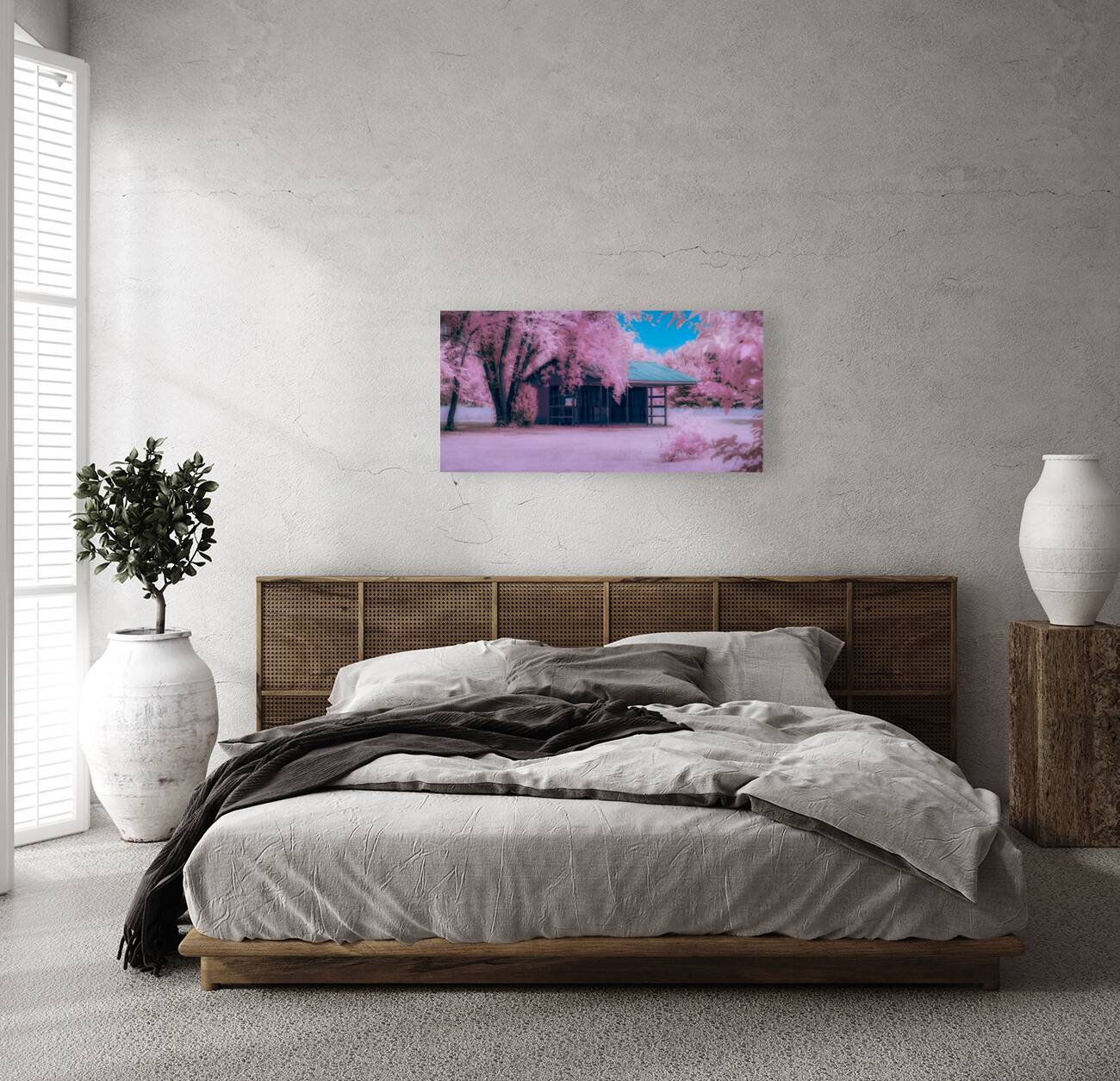 Infrared Delaware Barn Reproduction