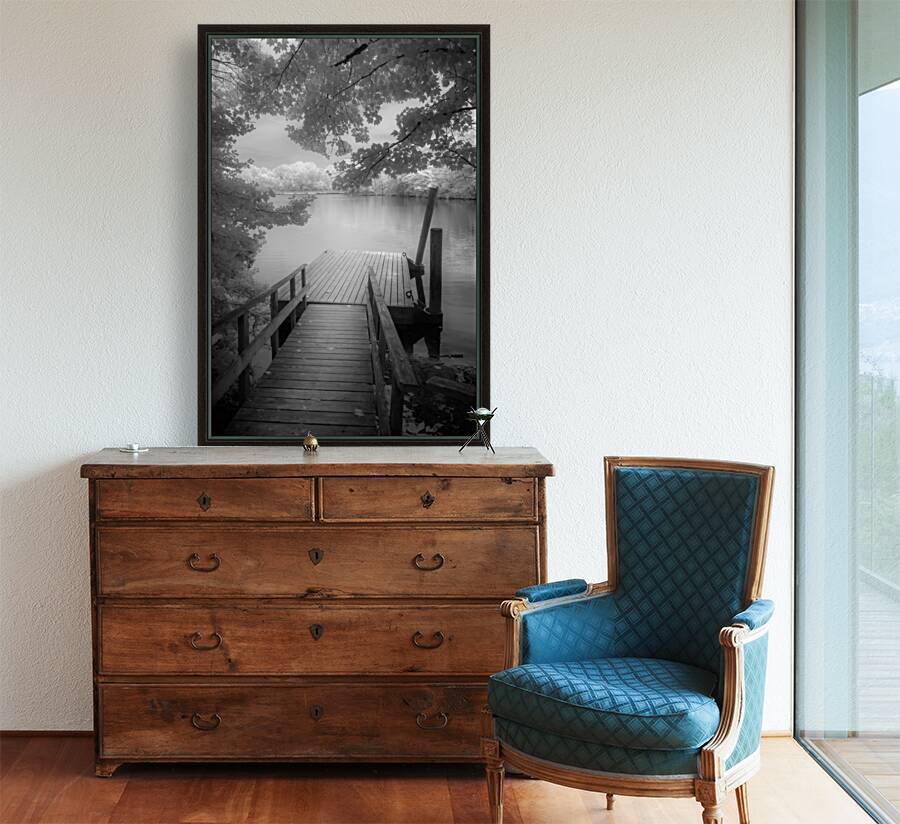 Stillness Captured: Abbotts Pond Reproduction