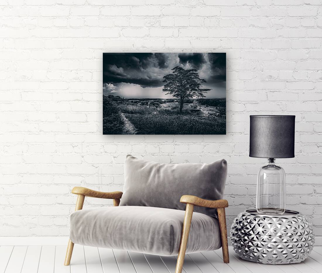 Storm Watch at Little Round Top Reproduction