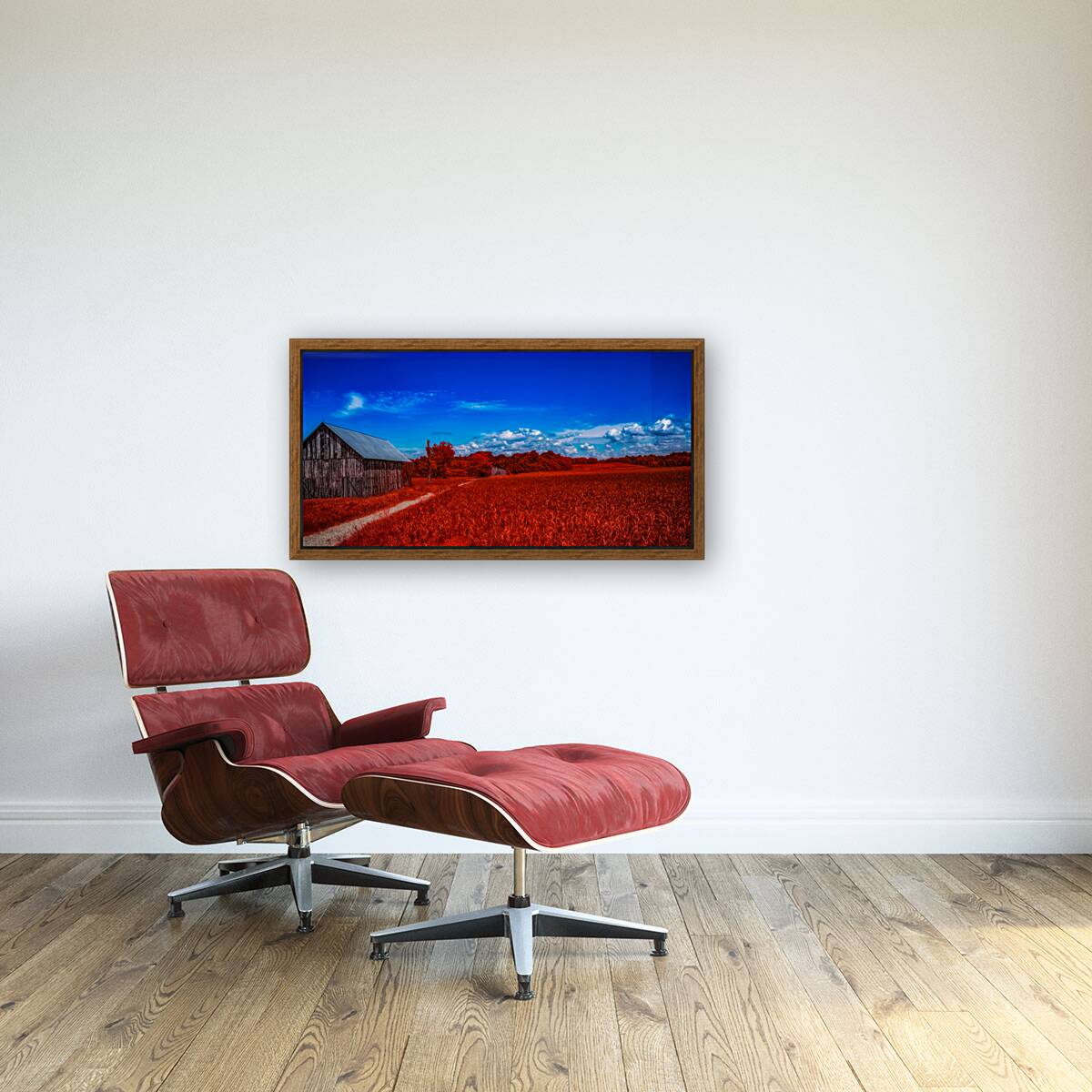 Red Barn Road Reproduction