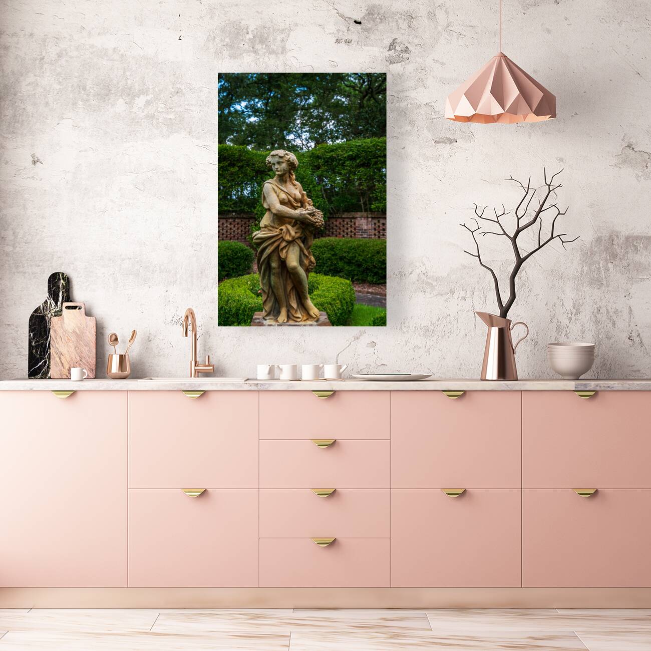 Garden Statue - 3 Reproduction