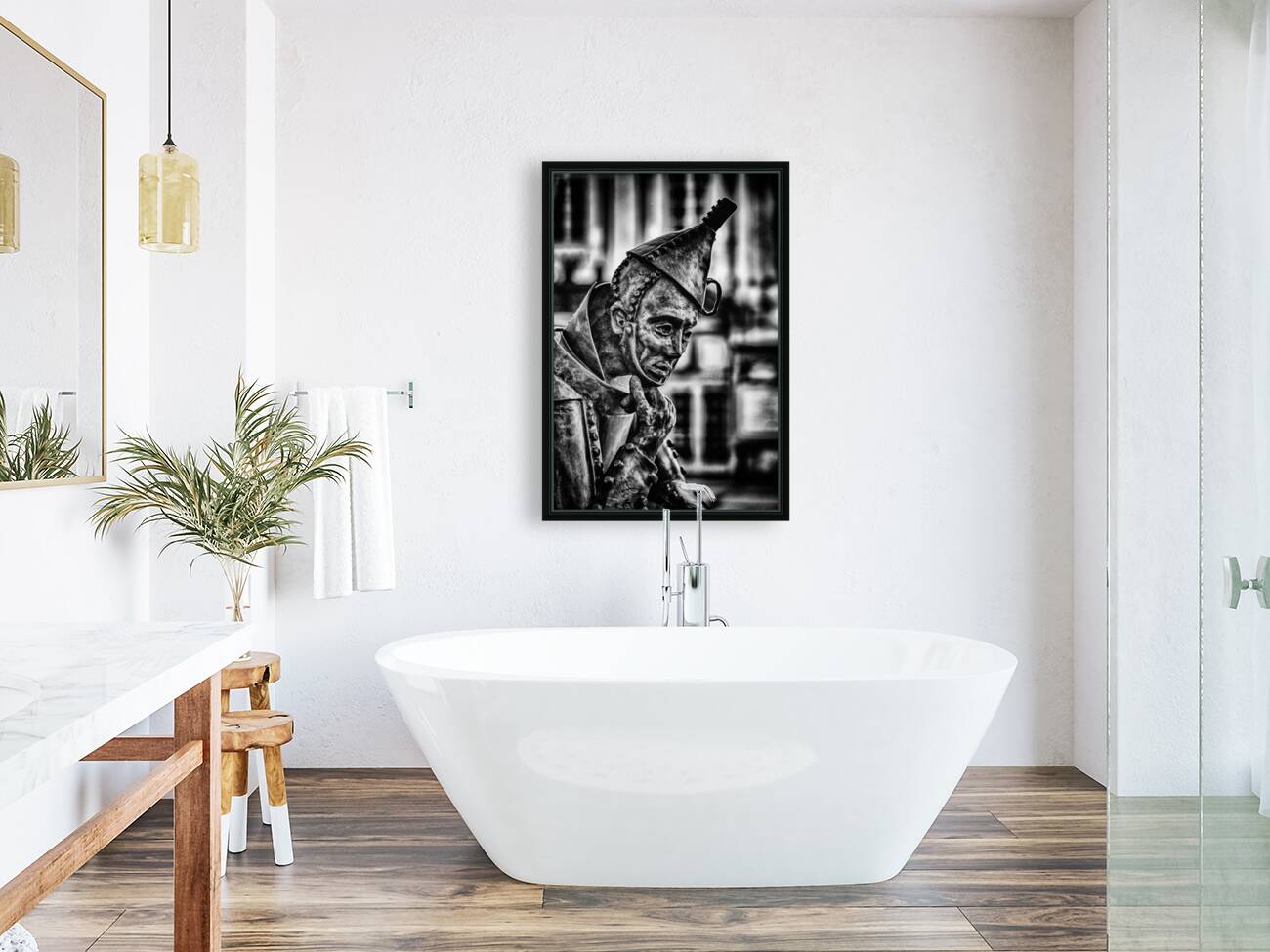 Cogitating Sculpture: Unveiling the Pondering of the Thinking Tin Man in York Reproduction