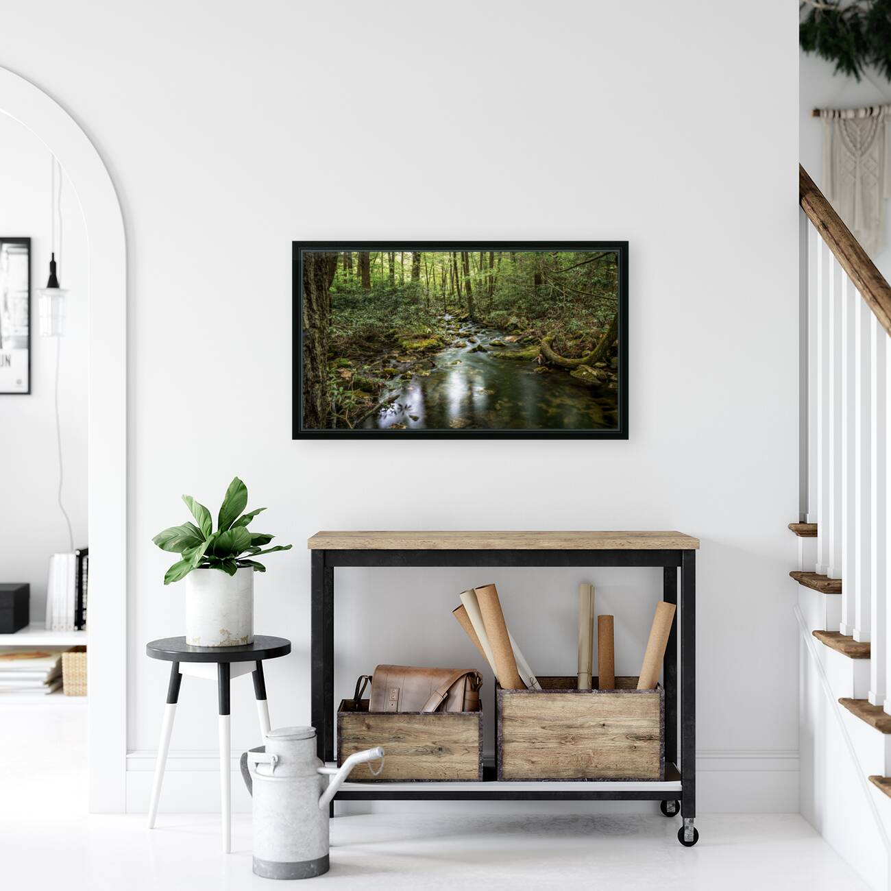 Forest Streams Light Dance Reproduction