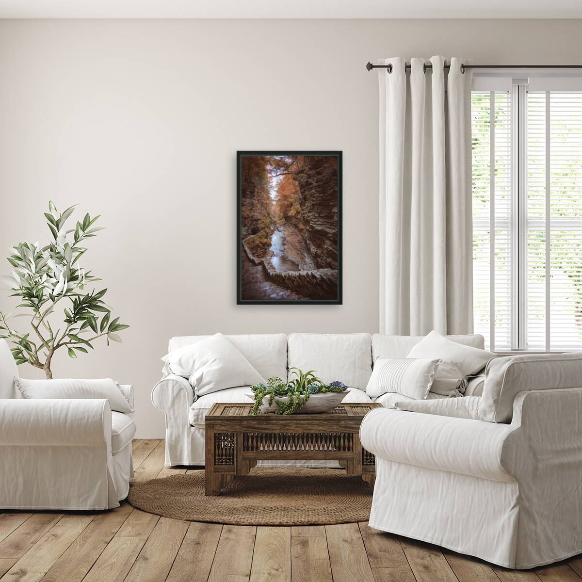 Autumn Gorge Reproduction