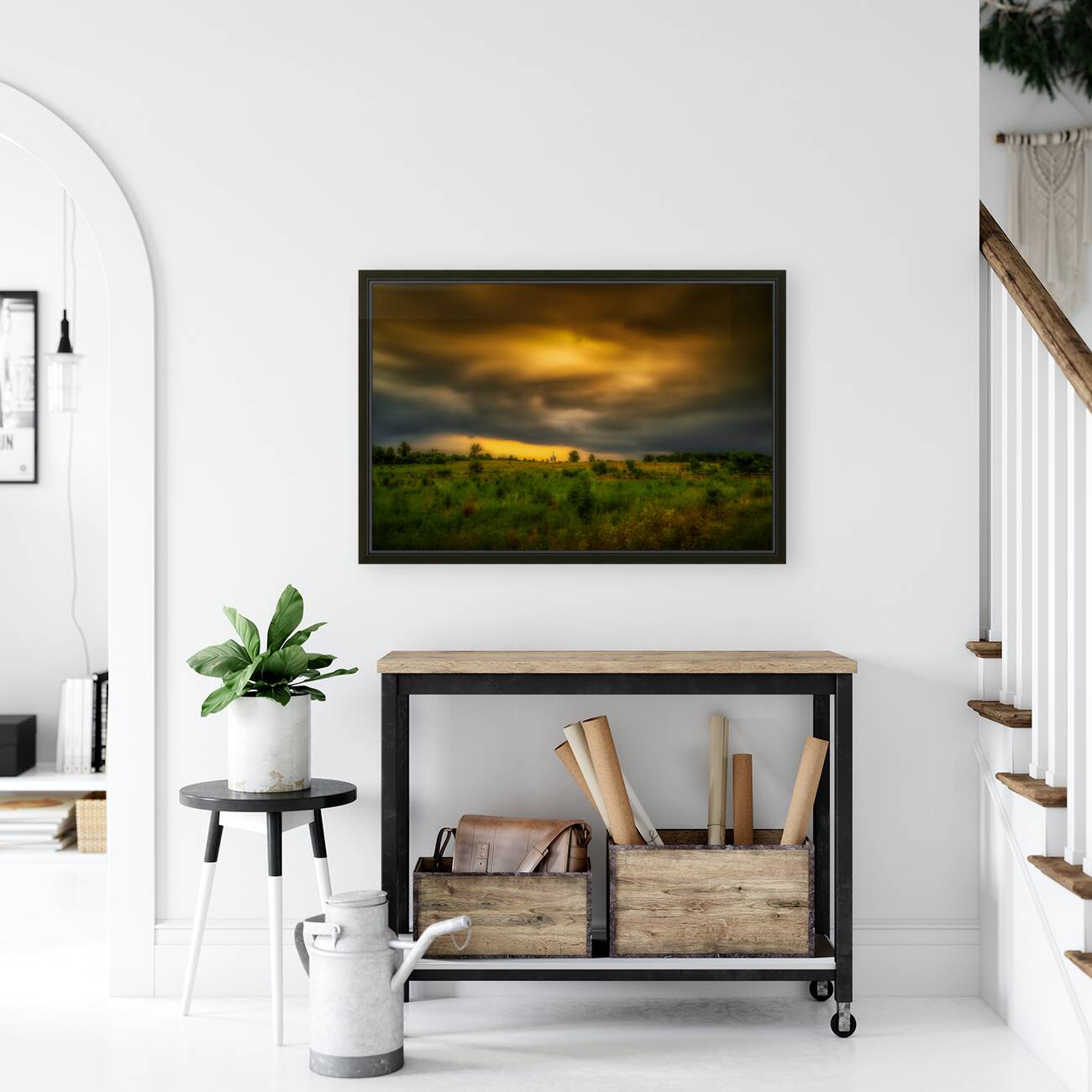 Solitude in the Storm Reproduction