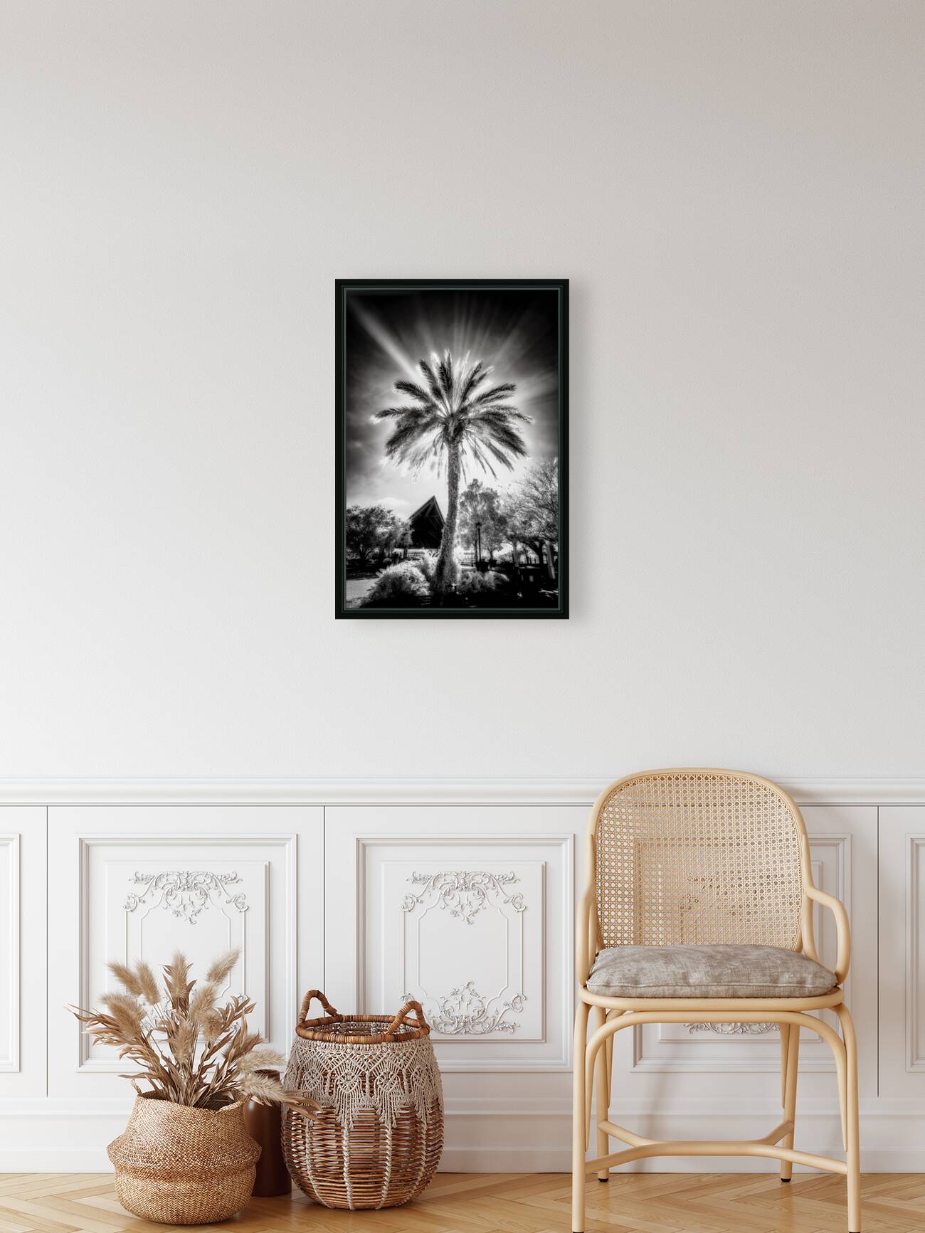 Lighted Palm Reproduction