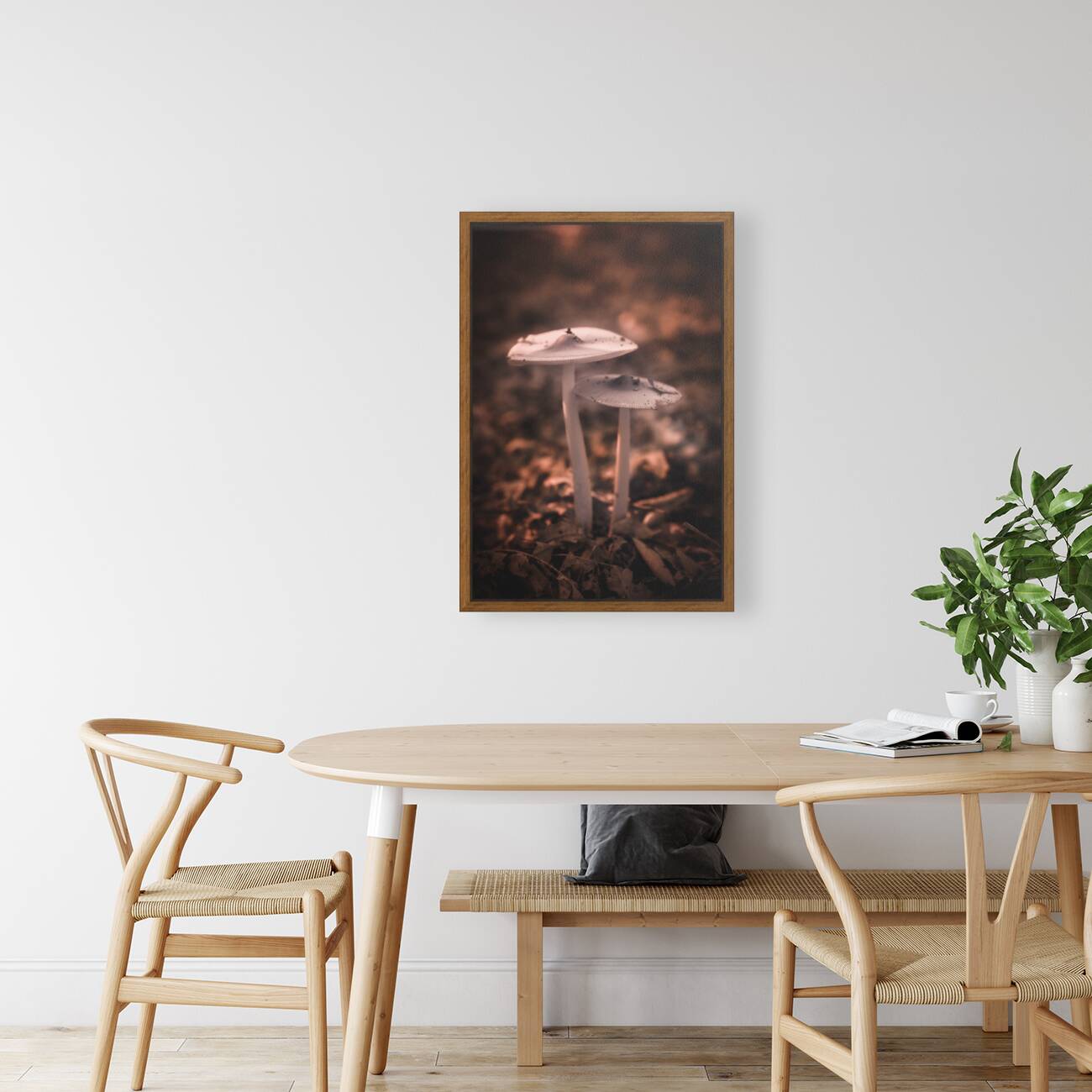 Mystical Fungi: Infrared Shroom in the Magical Landscape Reproduction