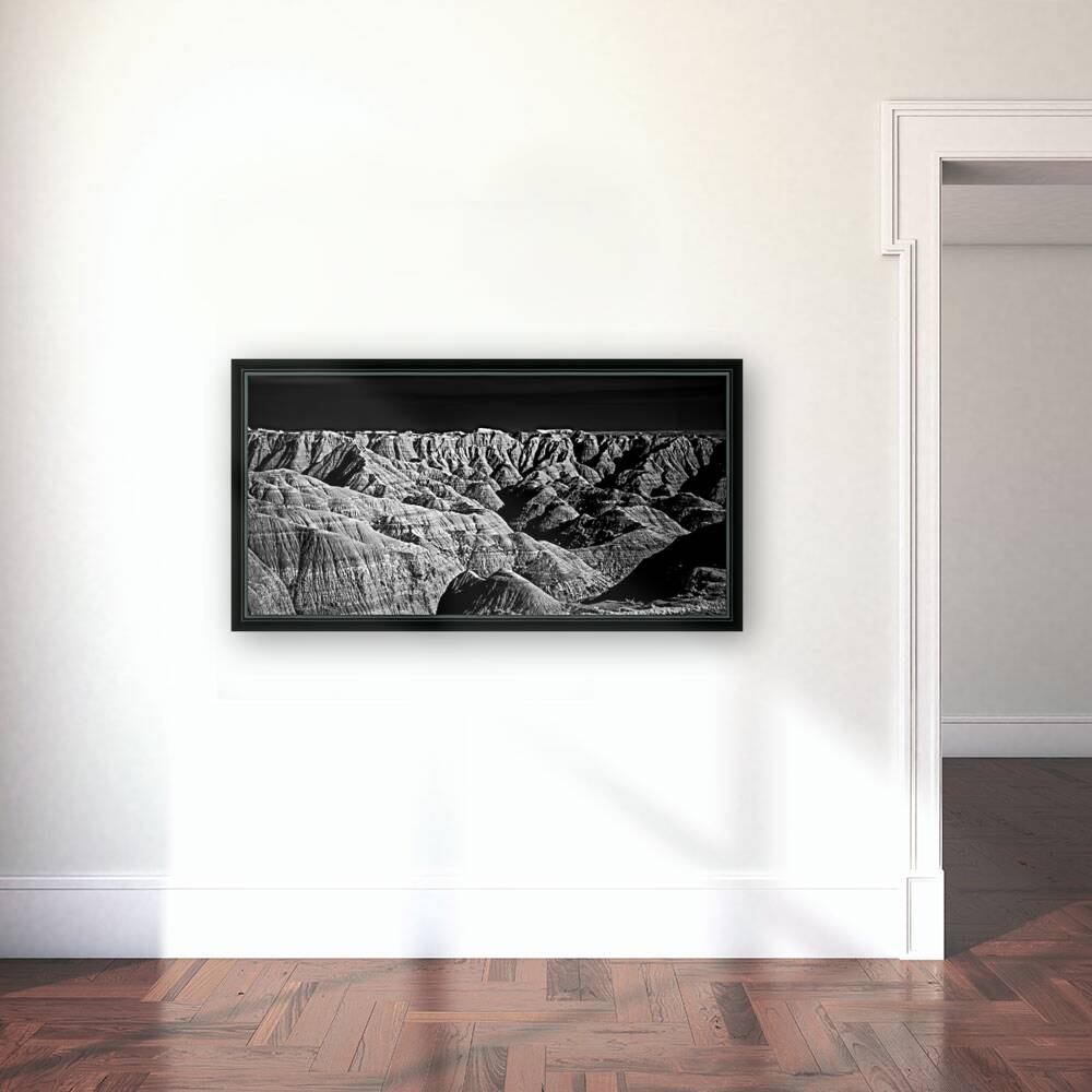 Shadows of the Earth: Ethereal Shadows of the Badlands Reproduction