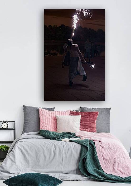 Trail of Fiery Breath  by Dream World Images