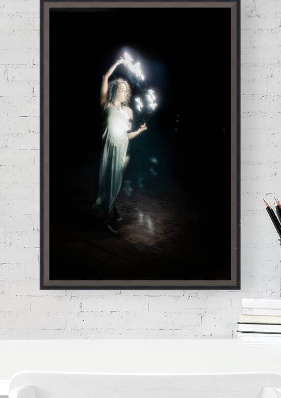 Fiery Night Enchantment by Dream World Images