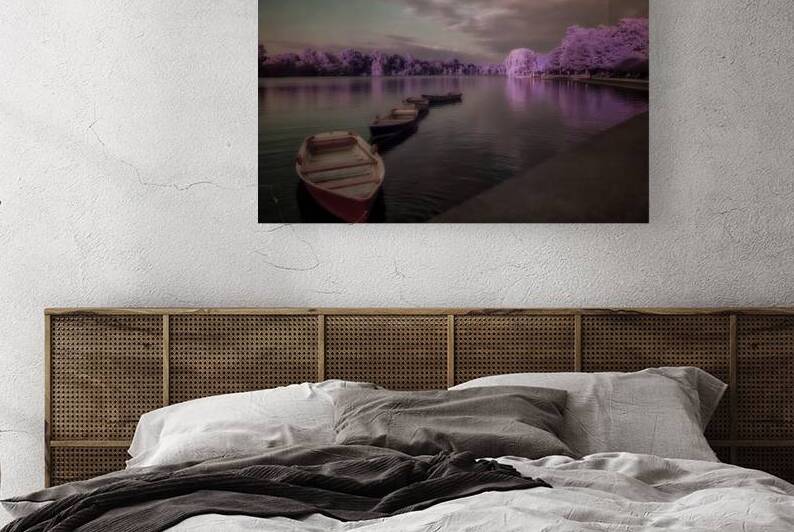Lavender Waterscape Reverie   by Dream World Images