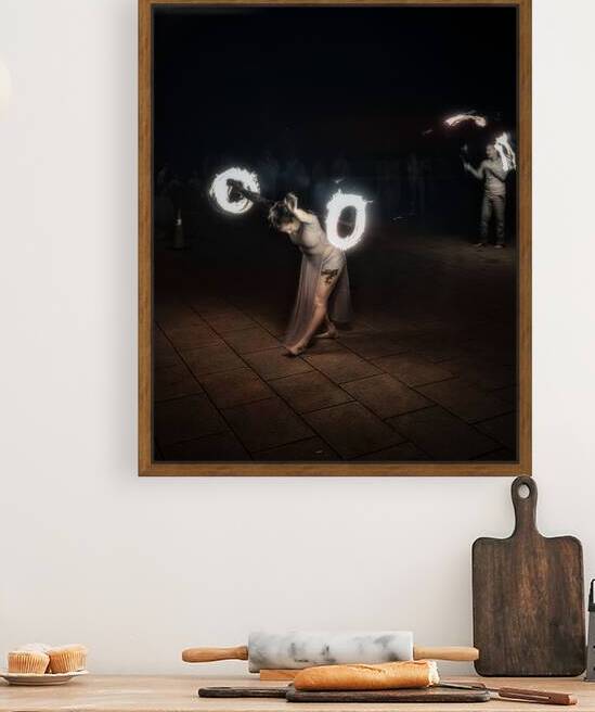 Whirls of Fire by Dream World Images