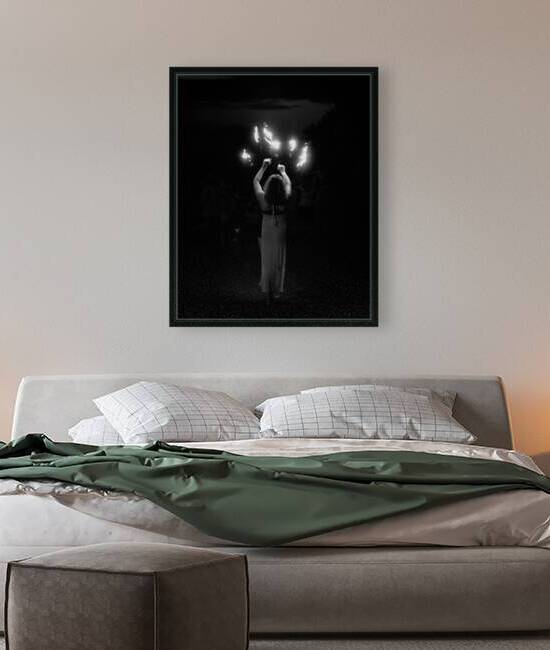 Torchlit Enigma by Dream World Images