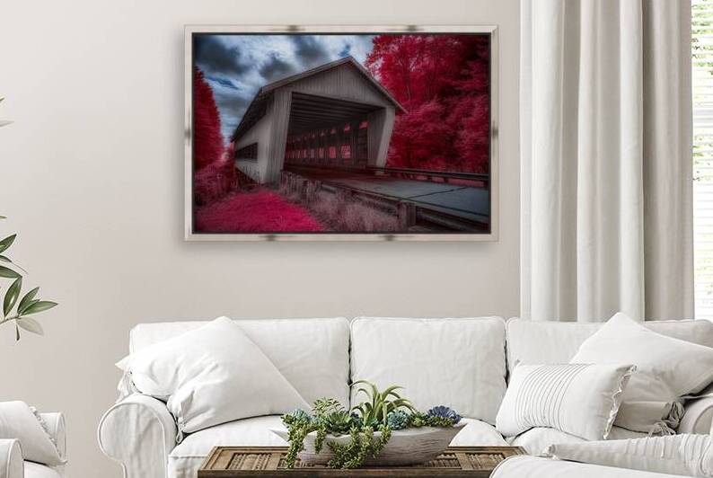 Reds and Shadows of an Ethereal Passage by Dream World Images