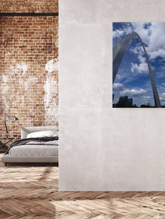 Soaring Elegance: The Gateway Arch by Dream World Images