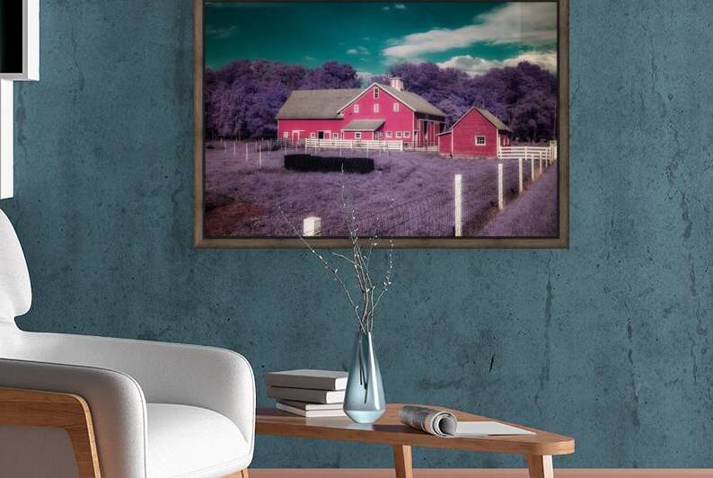 Crimson Haven in a Purple Dream by Dream World Images