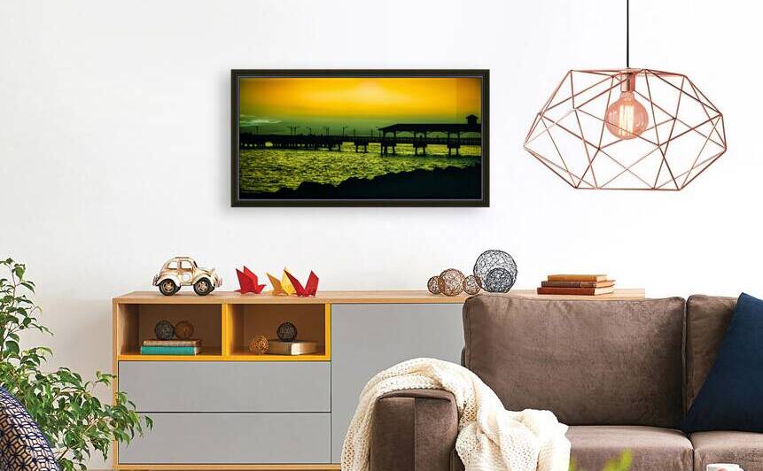 A Magical Evening on Saint Simons Island: Green Flash by Dream World Images