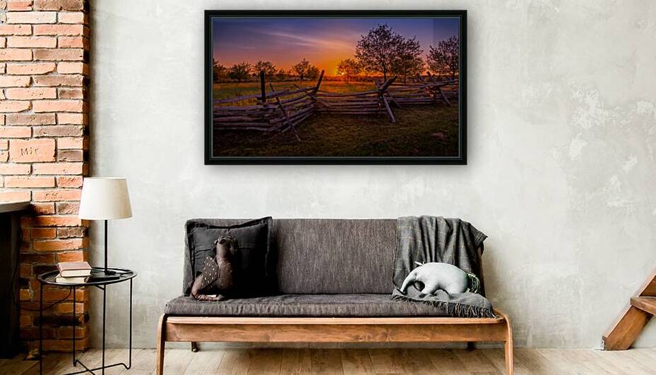 Pennsylvania Dawn: First light in Gettysburg by Dream World Images