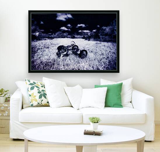 Rustic Relic - Blue Trike by Dream World Images