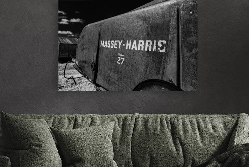 Rustic Relic - Massey-Harris by Dream World Images