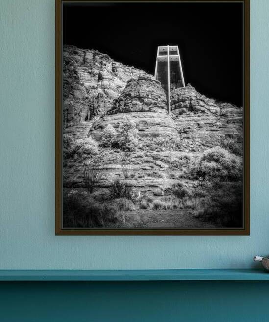 Surreal Stillness in Sacred Shadows by Dream World Images