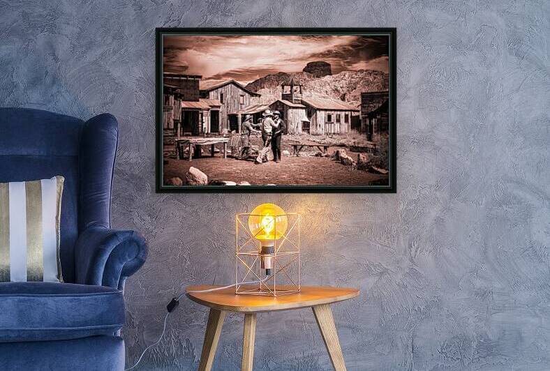 Sepia Dreams of Rustic Encounters by Dream World Images