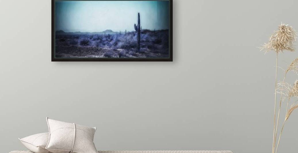 Ethereal Cactus Serenade by Dream World Images