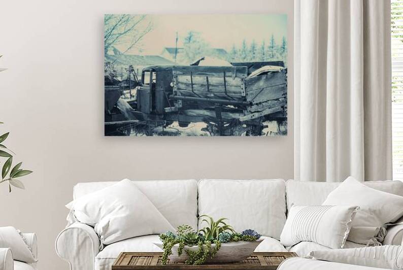 Rustic Relic   Wooden Truck by Dream World Images