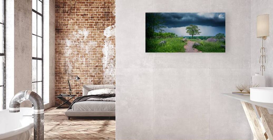 Solitude and Serenity: A Hike through Little Round Tops Enchante by Dream World Images