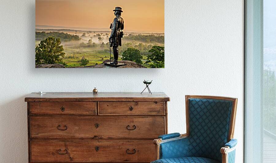 Eternal Watch: General Warren at Dawn by Dream World Images