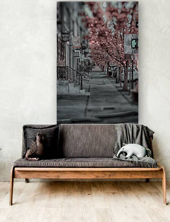 Empty Sidewalk by Dream World Images